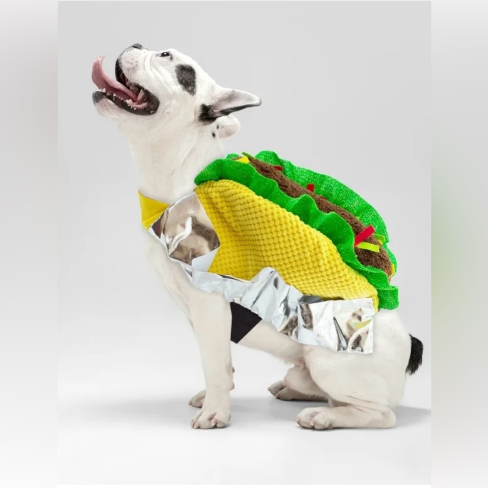 Way To Celebrate Halloween Pet(dog or cat)Costume Taco Sz Small Pug Shih Tzu NWT
